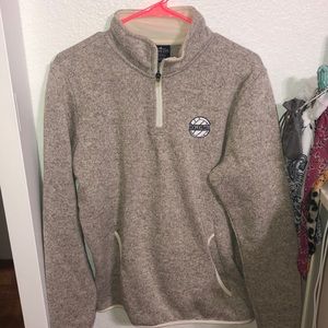 Women’s volleyball fleece half zip